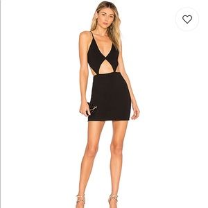 Black Cut Out Dress from Revolve